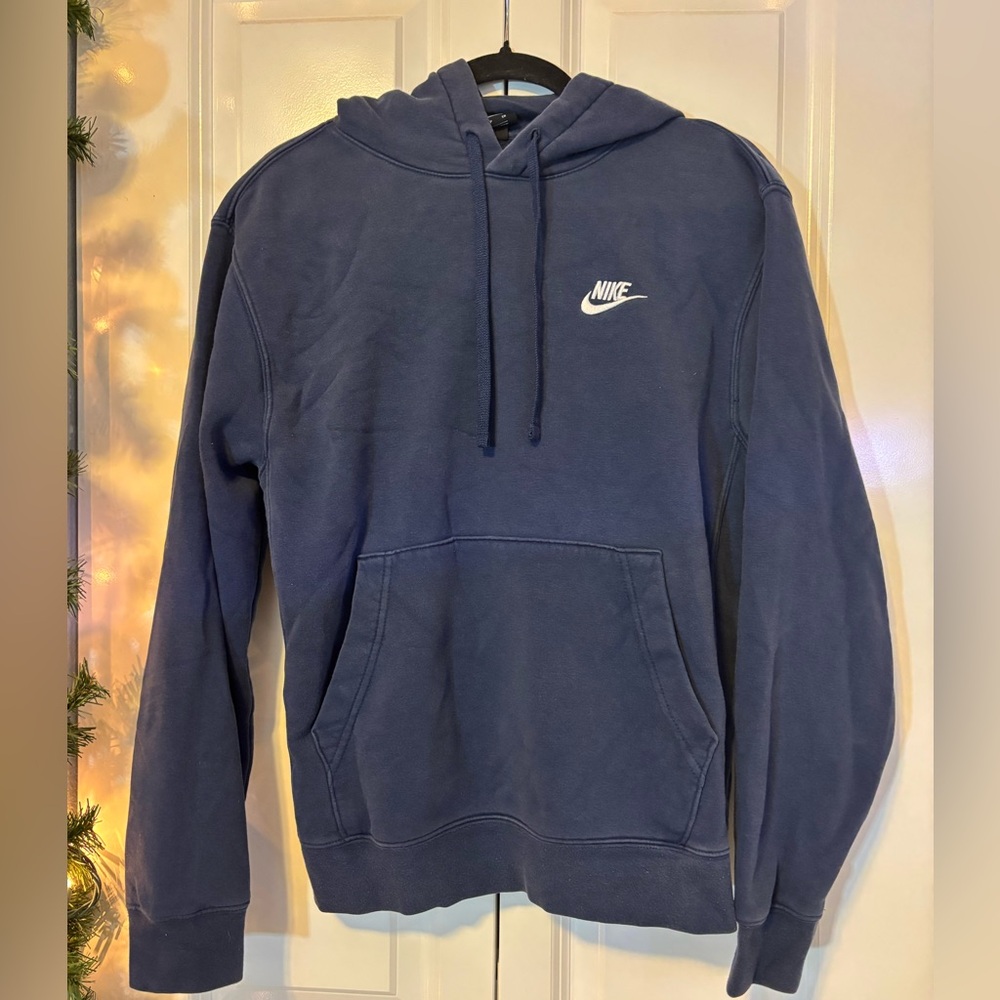 Nike Men's Blue Hoodie